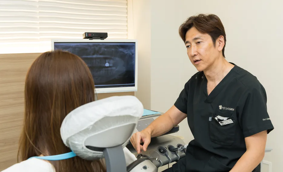 カウンセリングを行う診察室の様子